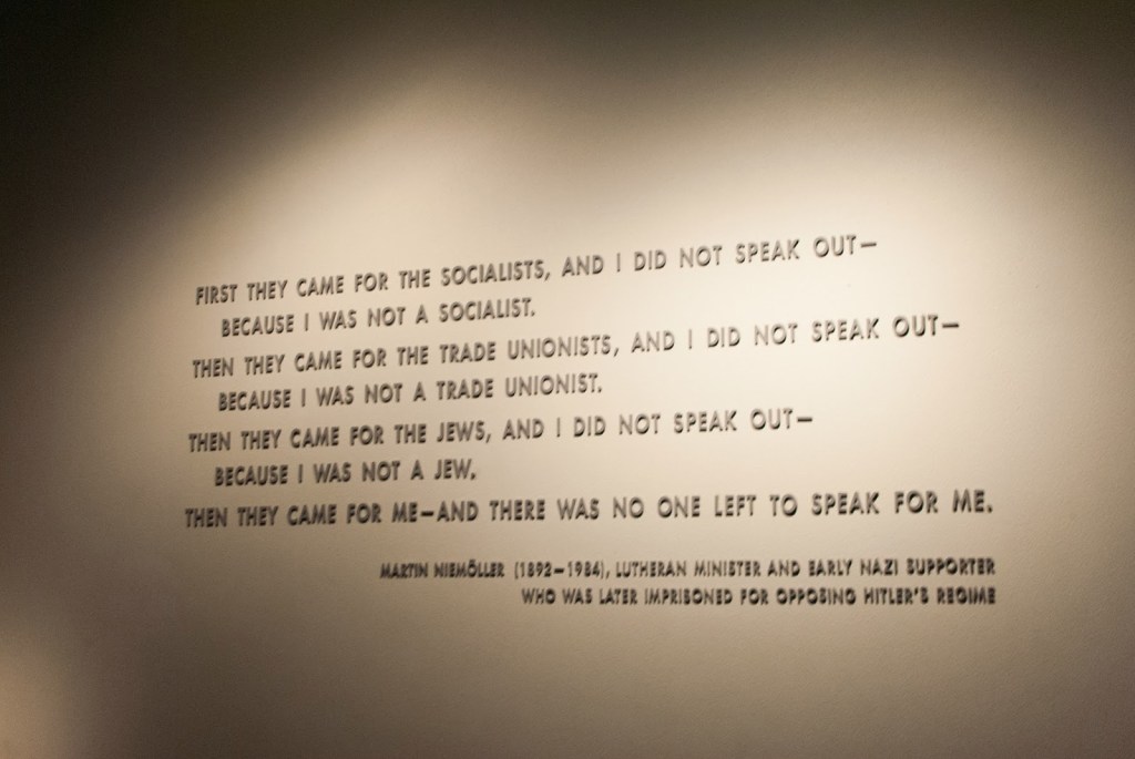 El poema de Niemöller